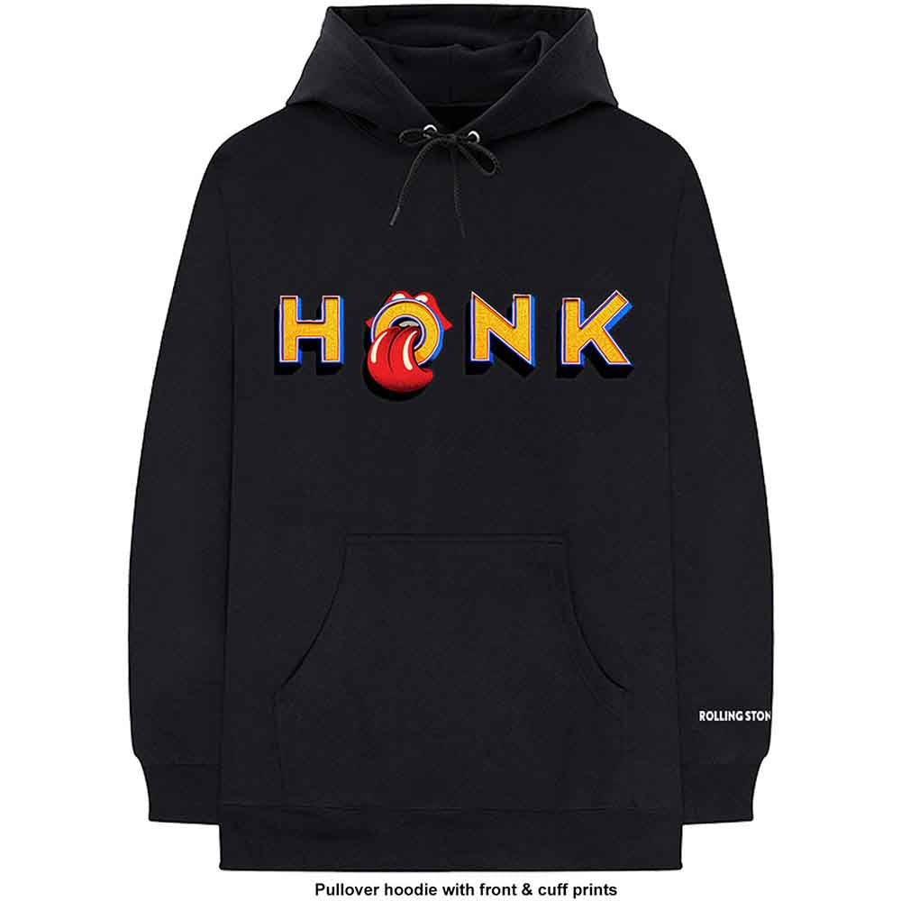 The Rolling Stones Hoodie - Honk Letters / Cuff