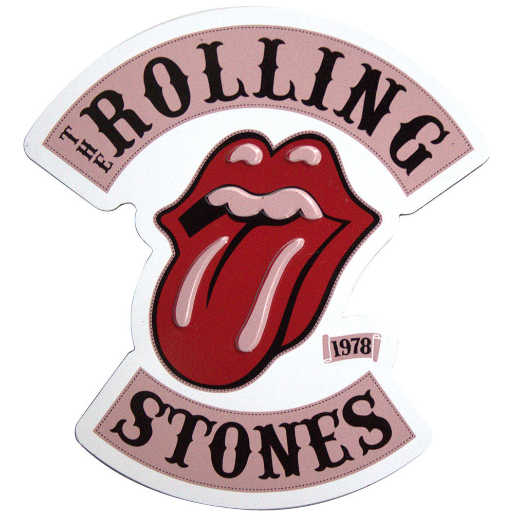 Rolling Stones Fridge Magnets - Tour '78 Embossed