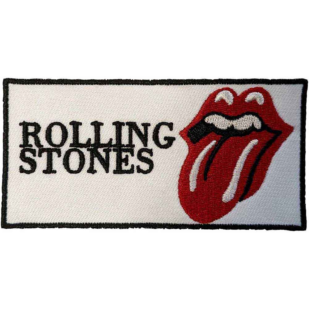 Rolling Stones Patches - Iron On - Text Logo