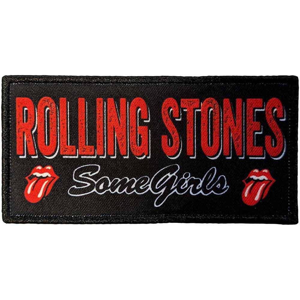 The Rolling Stones Patches - Woven Sew On - Some Girls Logo