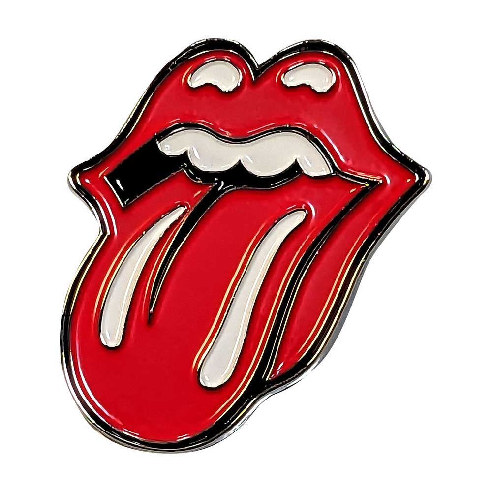 The Rolling Stones Pin Badge - Classic Tongue Large