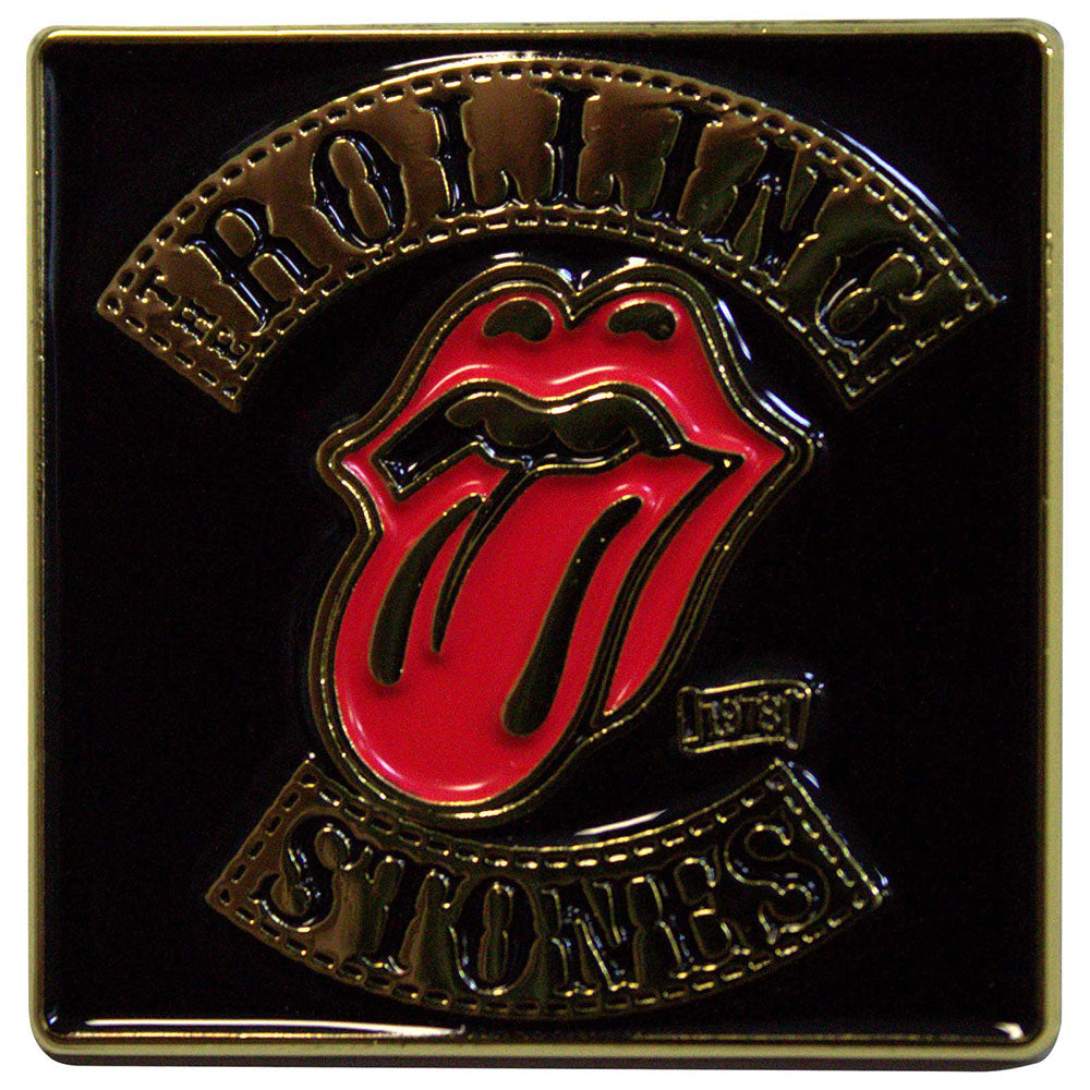 Rolling Stones Pin - Badge - Tour '78 Gold