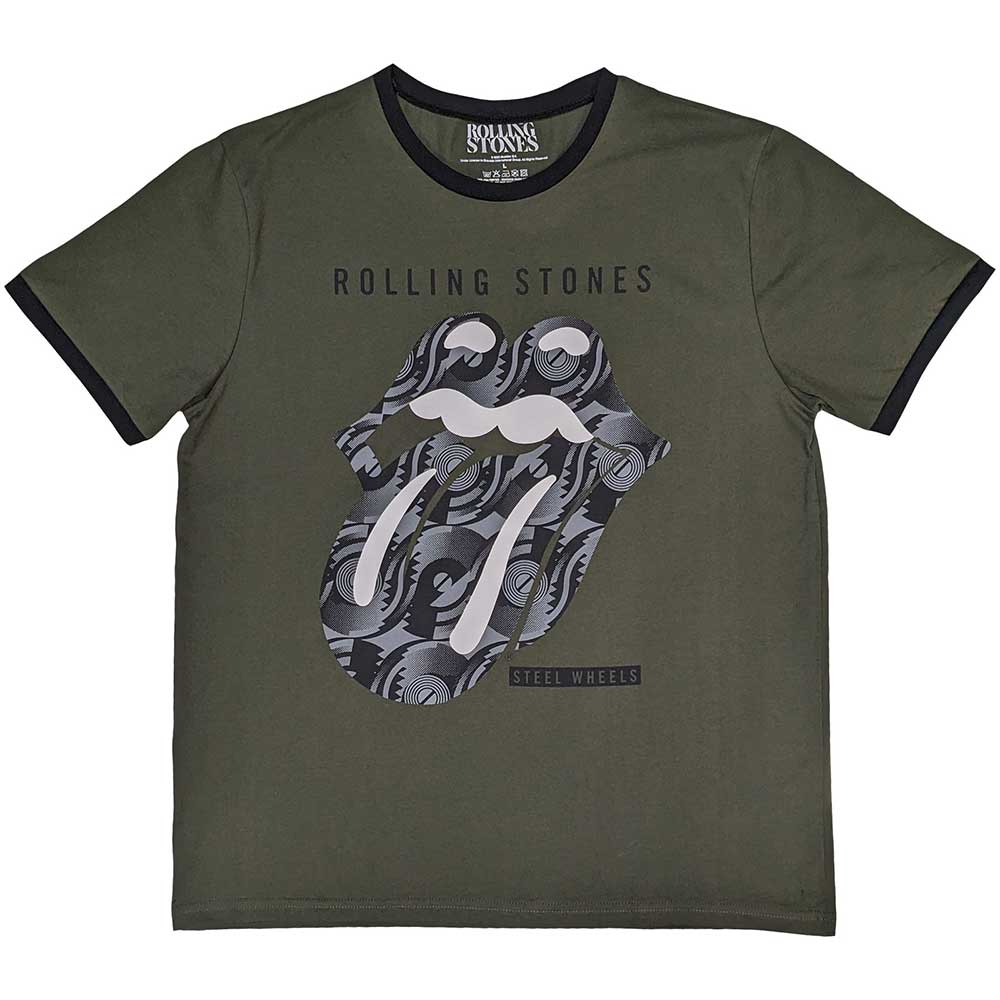 The Rolling Stones T Shirt - B&W Tongue Ringer
