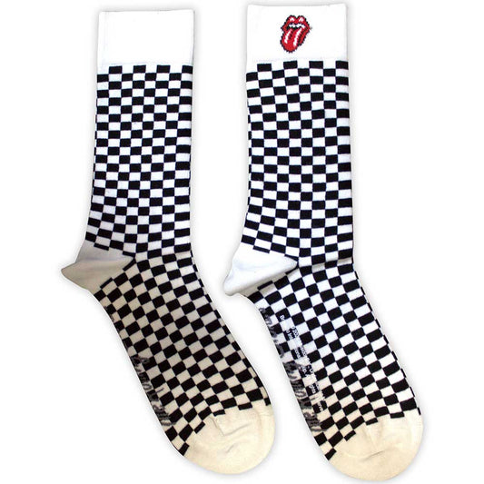 Rolling Stones Ankle Socks - Check