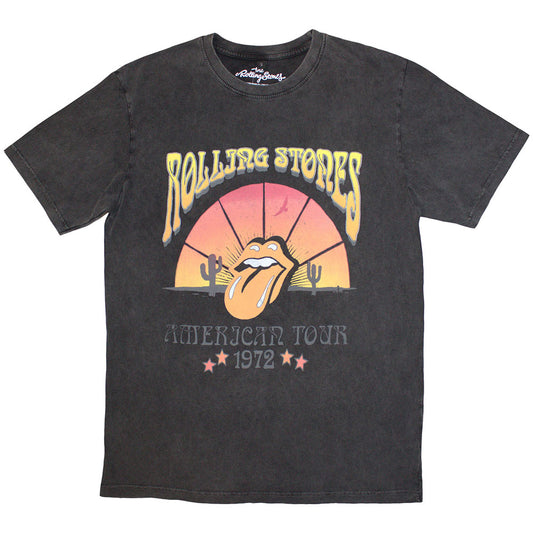 Rolling Stones T Shirt - Desert '72 Stone Wash