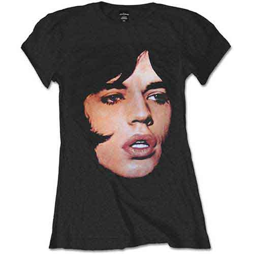 The Rolling Stones Women's T Shirt - Mick Portrait