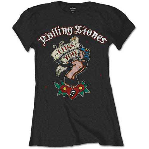 The Rolling Stones Women's T Shirt - Miss You
