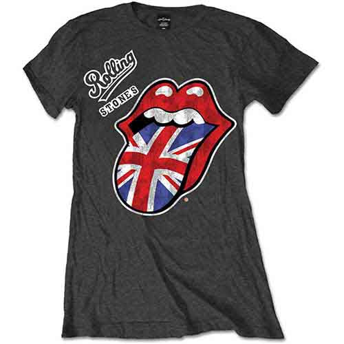 The Rolling Stones Women's T Shirt - British Tongue