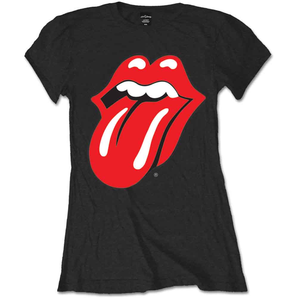 Rolling Stones Woman's T Shirt - Packaged Classic Tongue