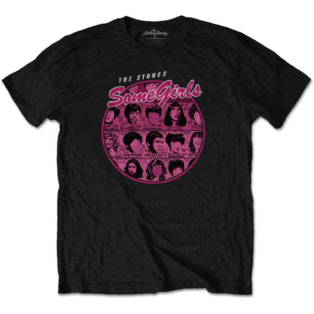 The Rolling Stones T Shirt - Some Girls Circle V1