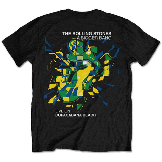 The Rolling Stones T Shirt - Bigger Bang - Brazil '80