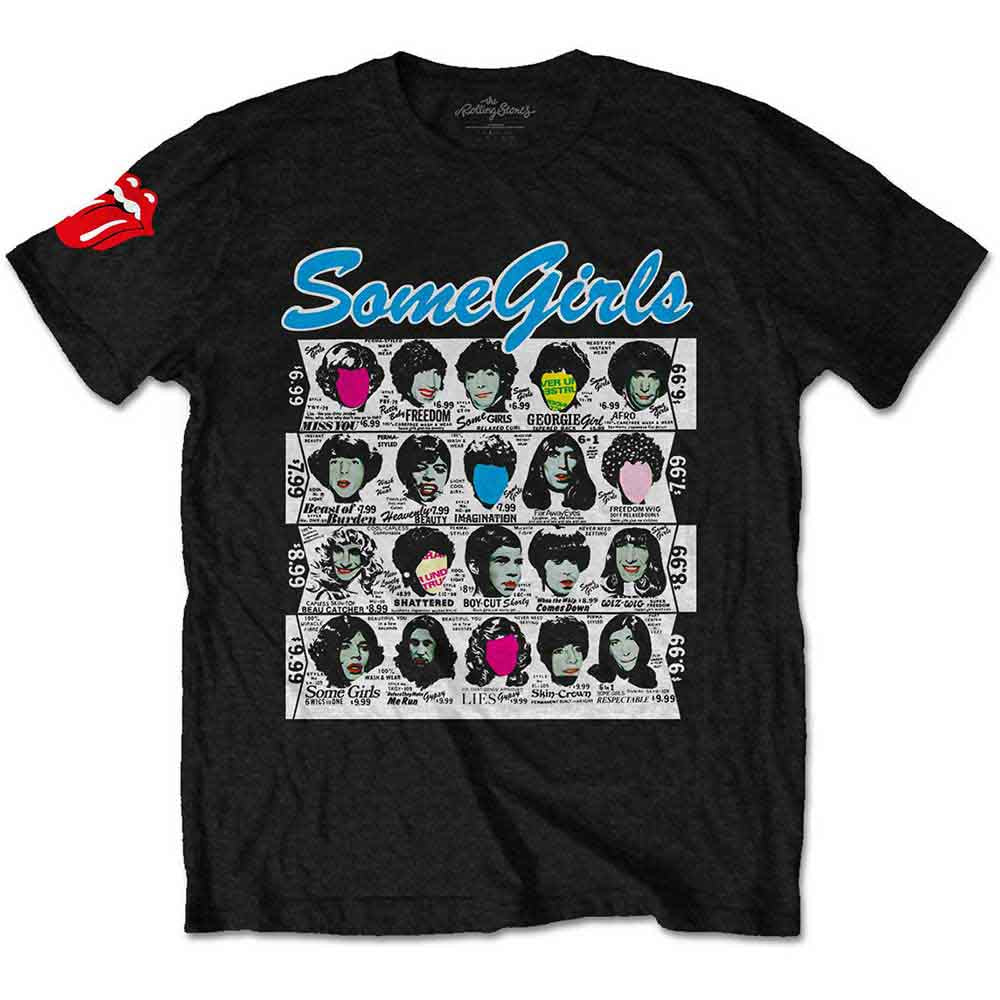 The Rolling Stones T Shirt - Some Girls Album