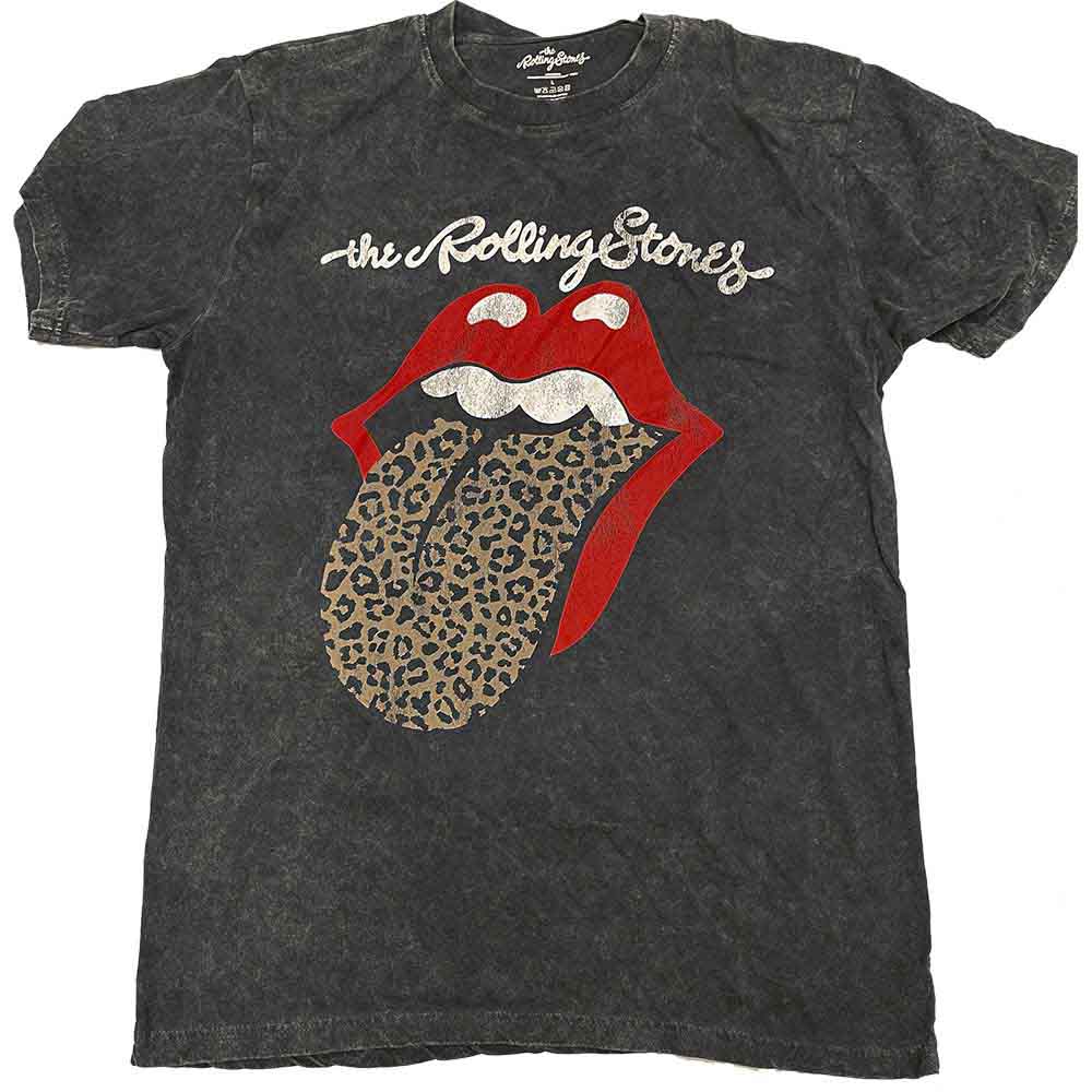 The Rolling Stones T Shirt - Leopard Tongue