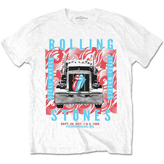 The Rolling Stones T Shirt - Steel Wheels