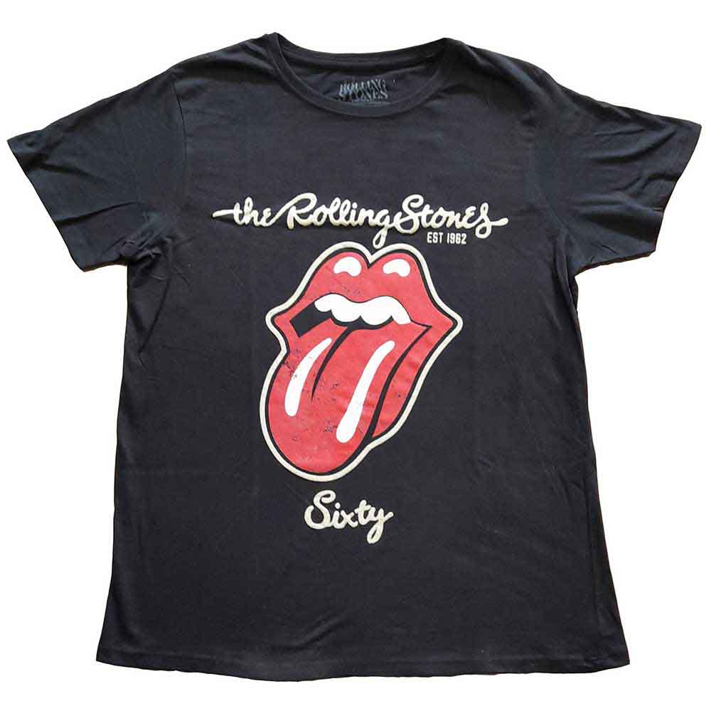 The Rolling Stones Woman's T Shirt - 60 Plastered Tongue