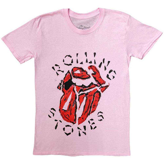 The Rolling Stones T Shirt - HD Painted Tongue