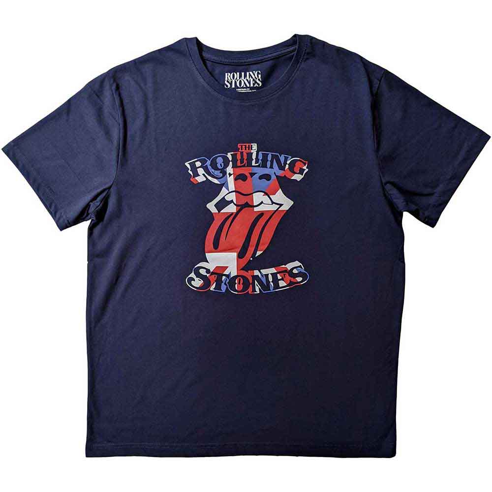 The Rolling Stones T Shirt - British Flag Tongue
