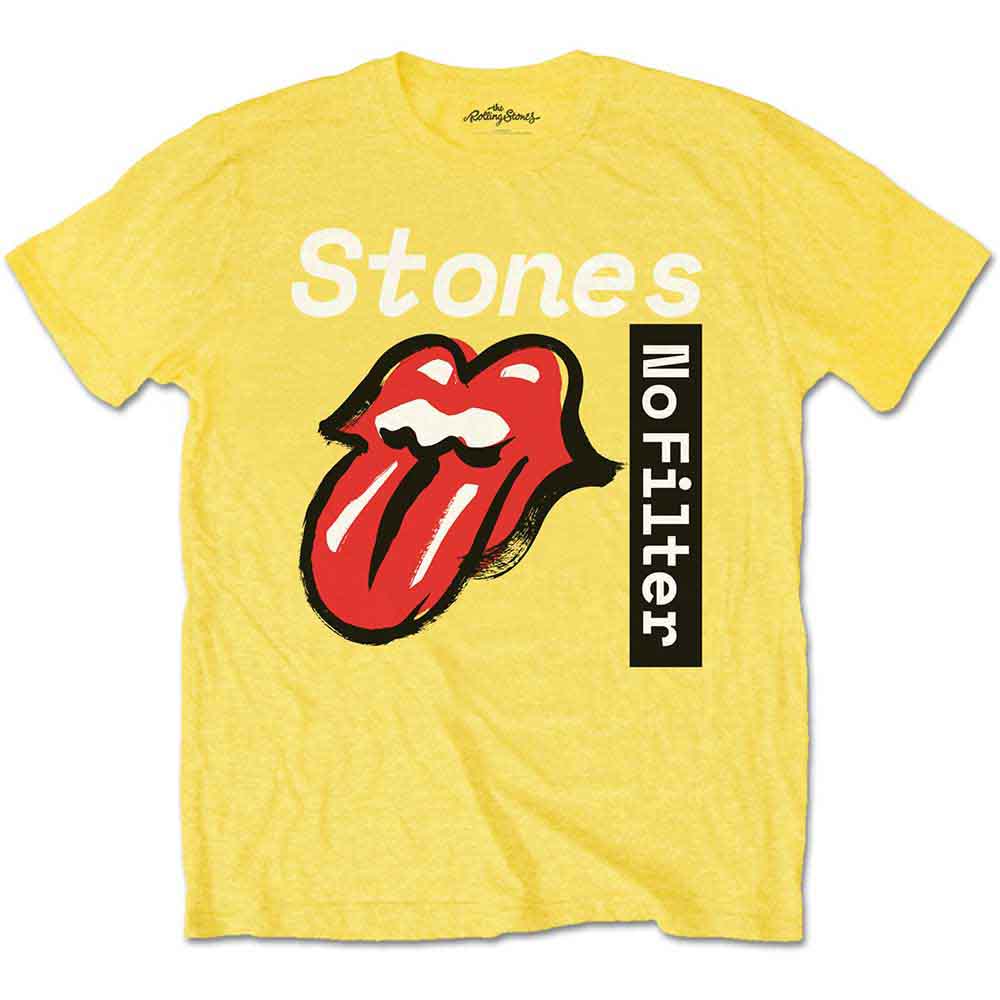 The Rolling Stones T Shirt - No Filter Text