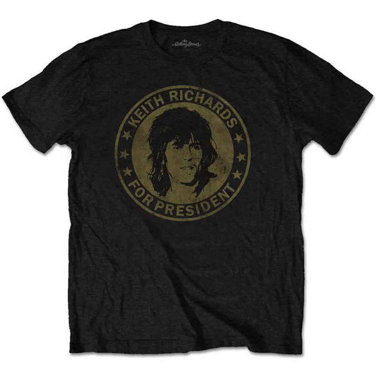 Rolling Stones T Shirt - Packaged Keith For President