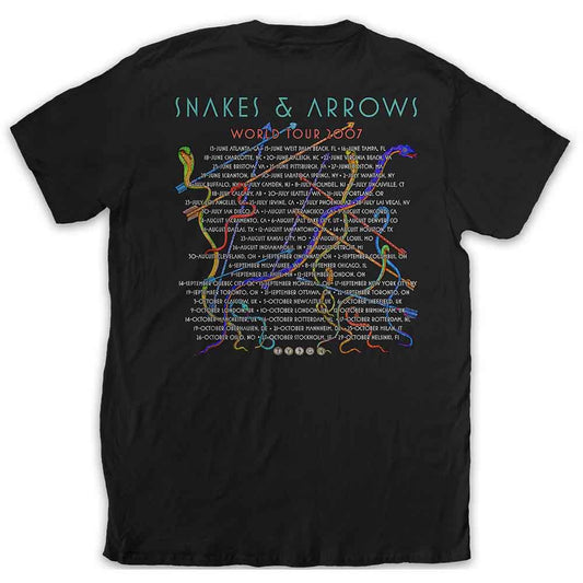 Rush T Shirt - Snakes & Arrows Tour 2007