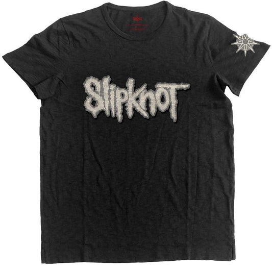Slipknot T Shirt - Logo & Star App Slub