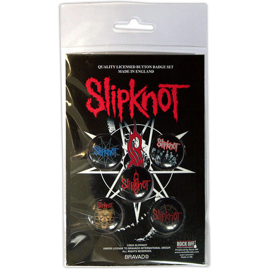 Slipknot Plastic Pin Badge - Dookie | Buy Now For 9.99