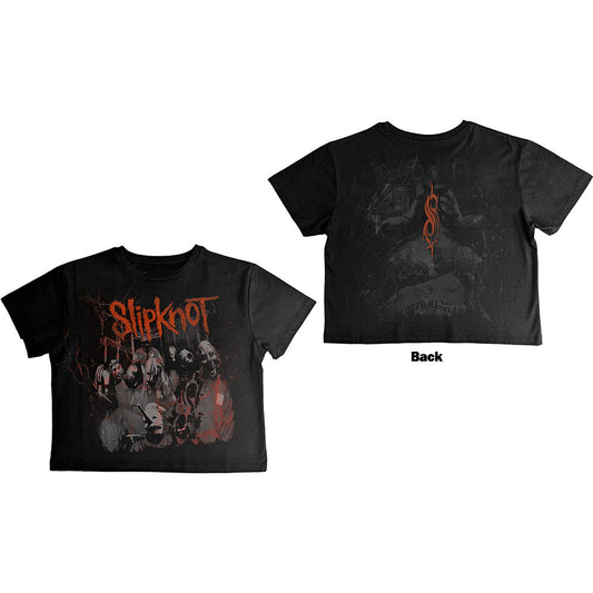 Slipknot Women's Crop Top - Ouija Belt | Buy Now For 24.99