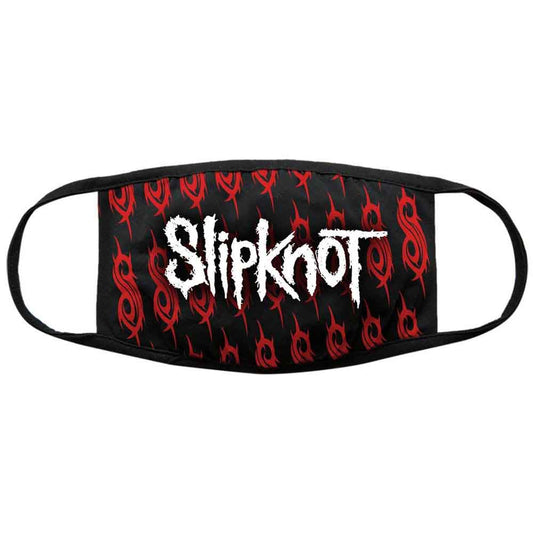 Slipknot Face Mask - White Logo & Sigils