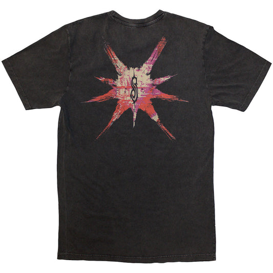 Slipknot T Shirt - TESF Barcode Stone Wash