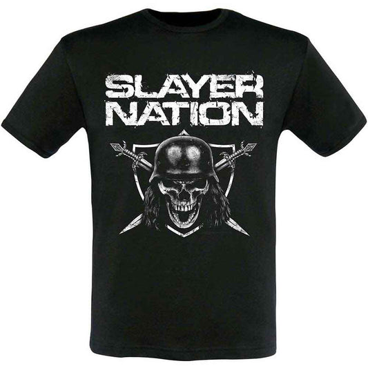 Slayer T Shirt - Nation World Tour 2015