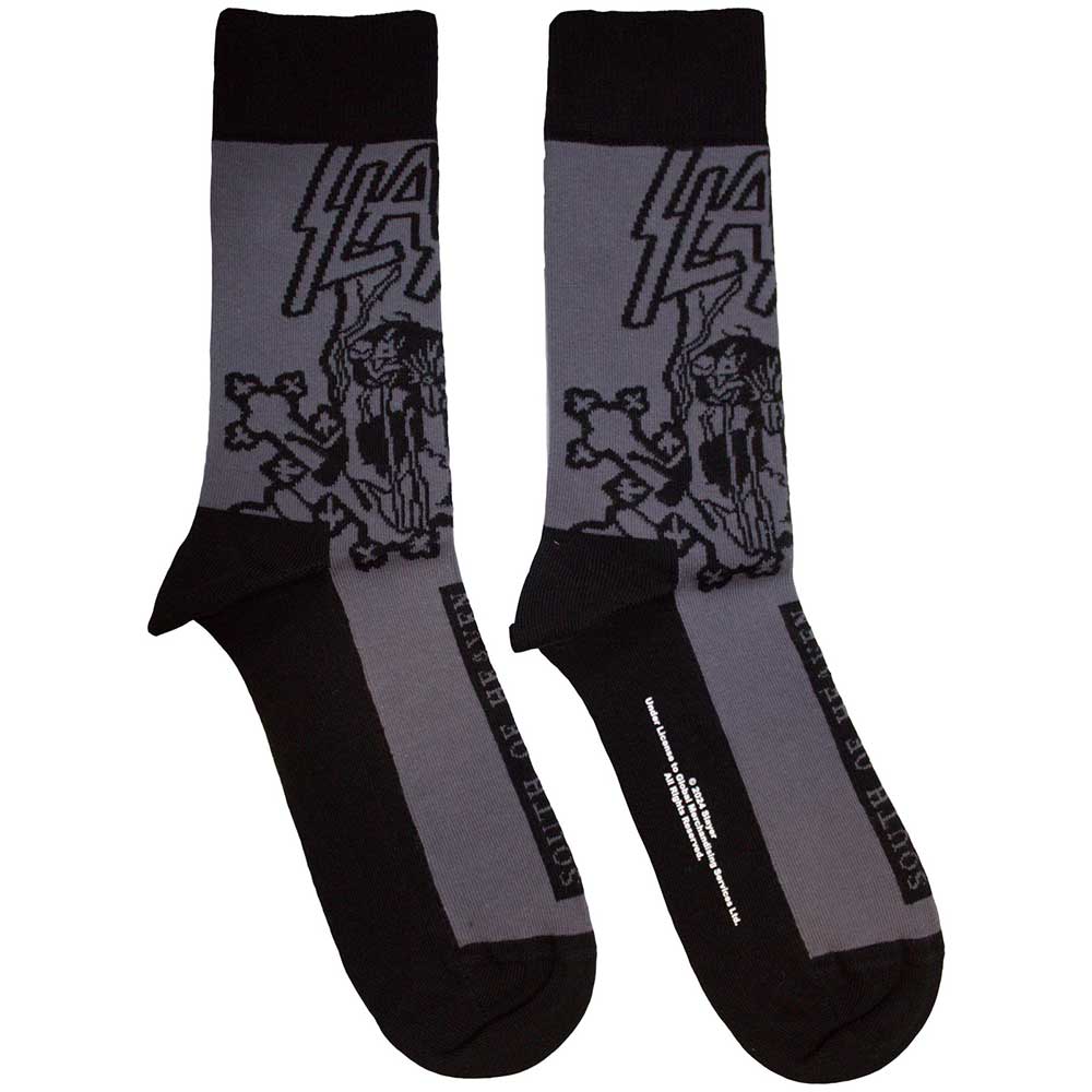 Slayer Ankle Socks - South Of Heaven Mono