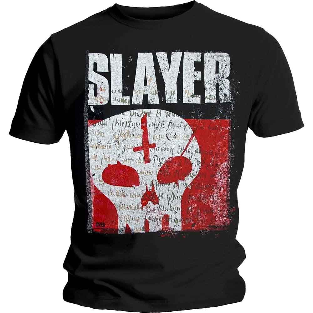Slayer T Shirt - Undisputed Attitude Skull