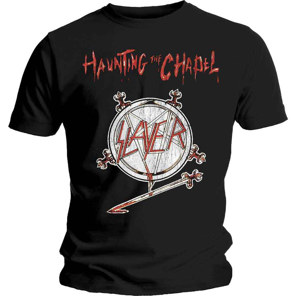 Slayer T Shirt - Haunting The Chapel