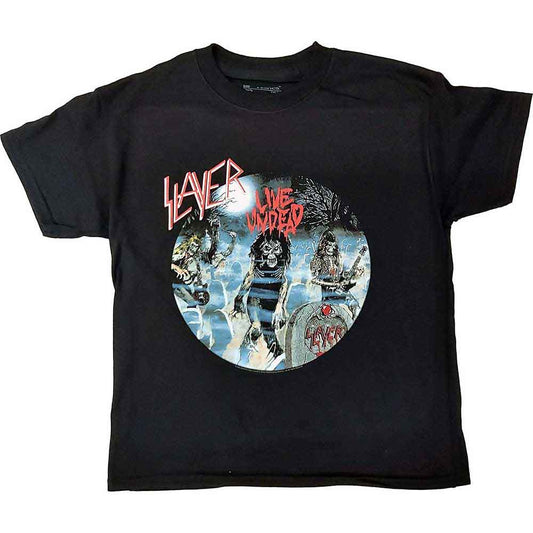 Slayer Children's T Shirt - Live Undead