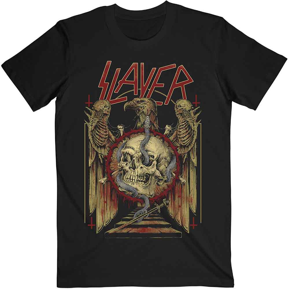 Slayer T Shirt - Eagle & Serpent