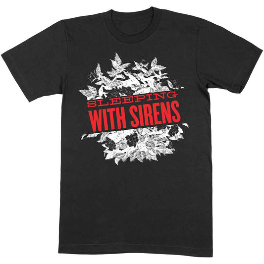 Sleeping With Sirens T Shirt - Floral