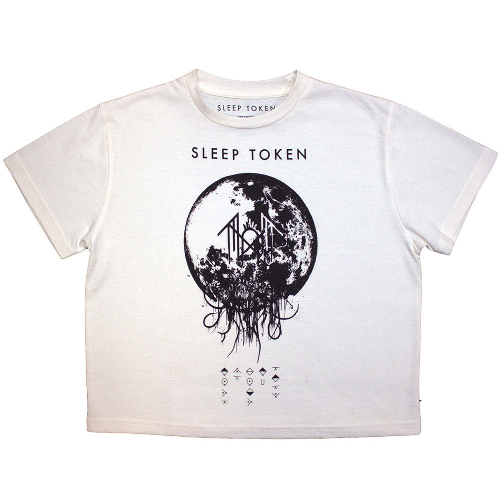 Sleep Token Women's Crop Top - Take Me Back To Eden | Buy Now For 24.99