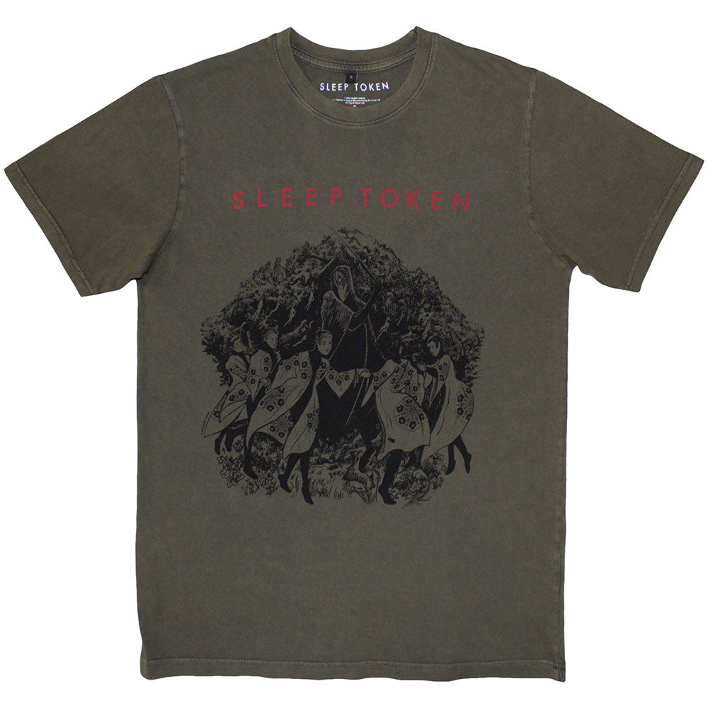 Sleep Token T Shirt - The Love You Want Stone Wash | Buy Now For 24.99