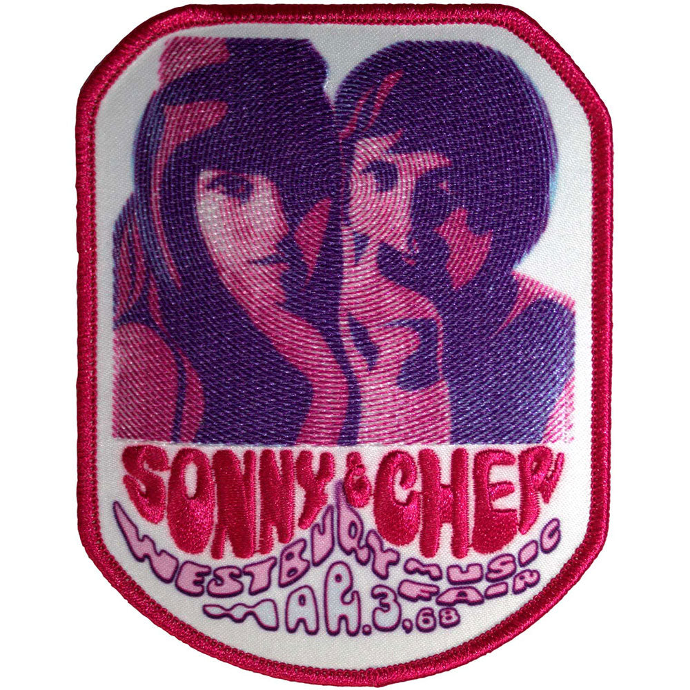 Sonny & Cher Patches-Iron On - World Tour 1978 | Buy Now For 9.99