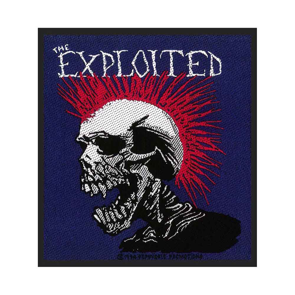 Exploited, The Patches - Woven Sew On - Mohican