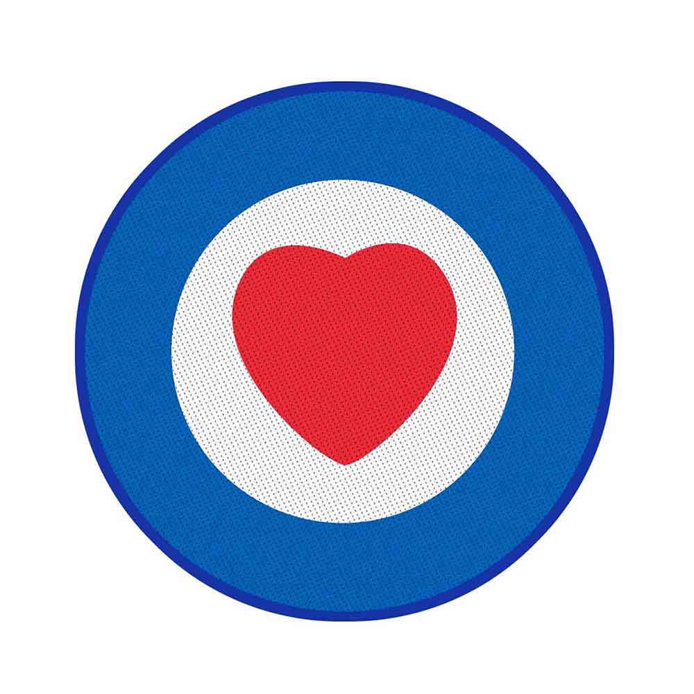 Generic Patches - Woven Sew On - Heart Target
