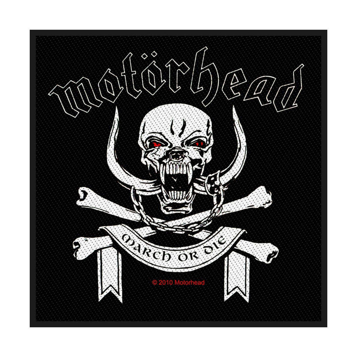 Motorhead Sew-On Patch - March Or Die | Buy Now For 19.99