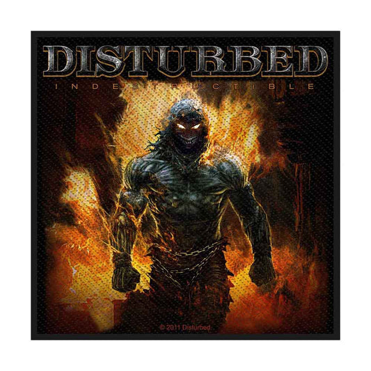Disturbed Patches - Woven Sew On - Indestructible