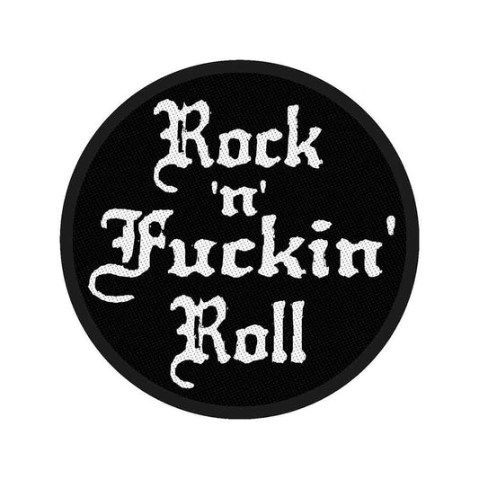 Generic Patches - Woven Sew On - Rock N Fuckin' Roll