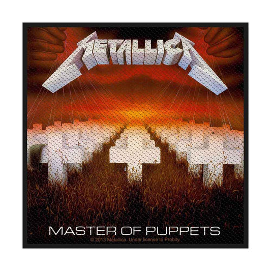 Metallica Patches-Woven Sew On - Born To Raise Hell | Buy Now For 9.99