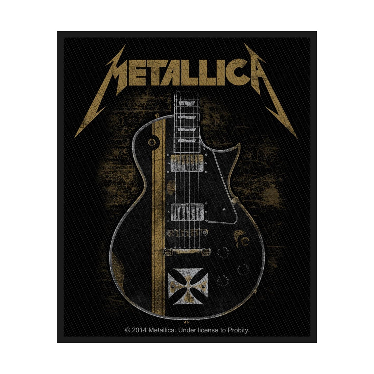 Metallica Sew-On Patch - Hetfield Guitar | Buy Now For 19.99