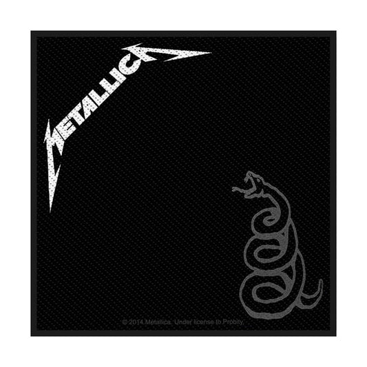 Metallica Sew-On Patch - Black Album | Buy Now For 19.99