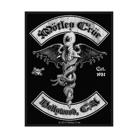 Mötley Crüe Sew-On Patch - Hollywood | Buy Now For 19.99