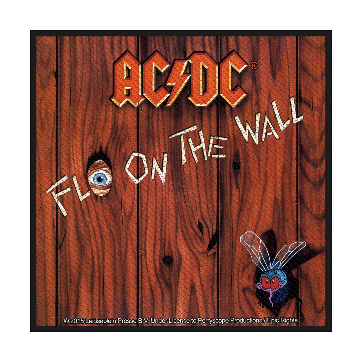 AC/DC Sew-On Patch - Fly On The Wall | Buy Now For 19.99
