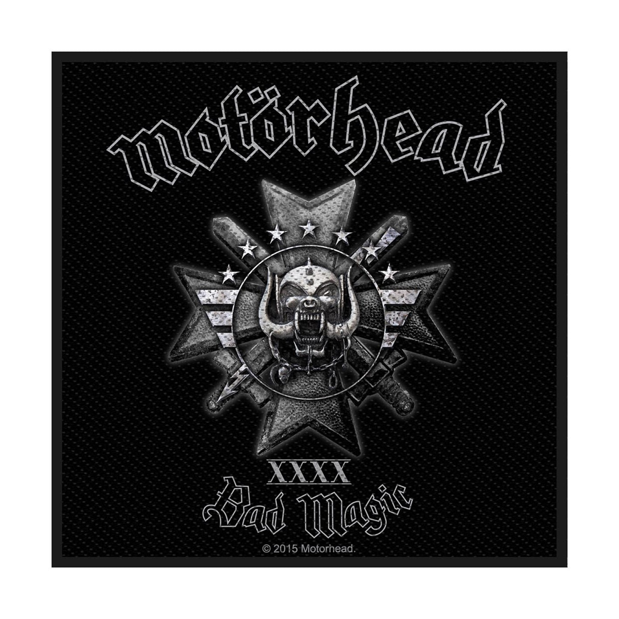 Motorhead Sew-On Patch - Bad Magic | Buy Now For 19.99